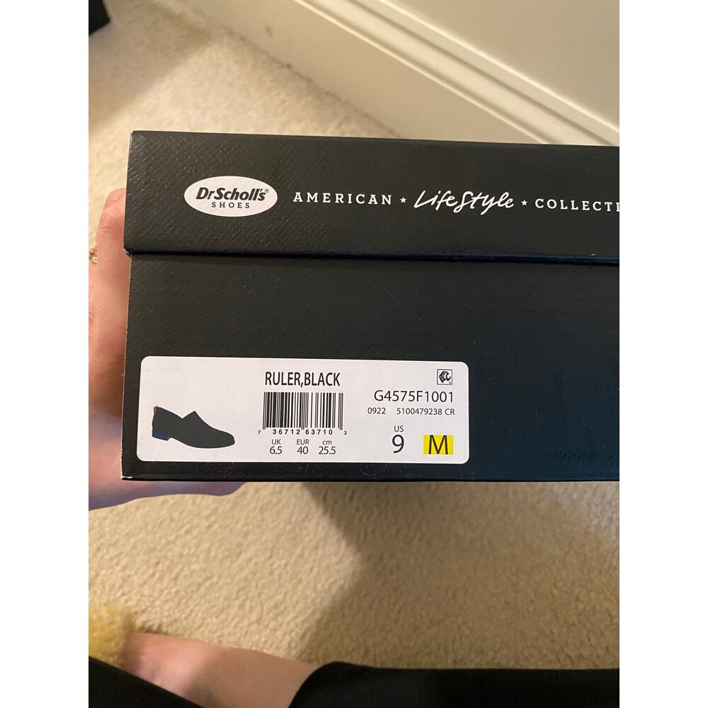 Dr. Scholl's Women's Ruler Slip-On Loafer, Black, 9M NWB - Picture 2 of 6